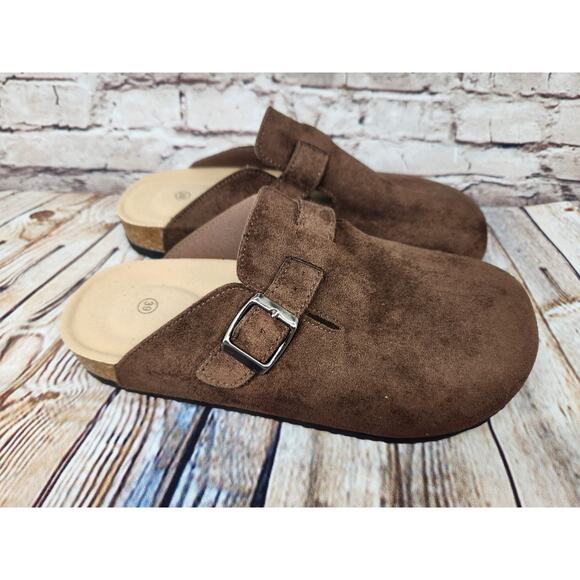 Unbranded Shoes - Women's Clog Flats Size 8 39 NEW Brown Tiktok Shoe